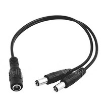 CCTV케이블 AHD HD-SDI 200만 400만 800만 화소 BNC+DC 일체형 영상전원케이블, DC 1대2분배케이블