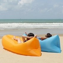 야외용빈백 야외빈백 소파 에어쇼파 1인용 대형 쿠션, 스카이블루