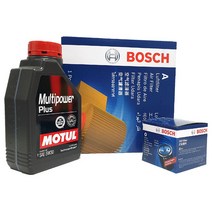 말리부 V400 1.5 터보 가솔린 합성유 모튤 멀티파워플러스 5W30 4L+보쉬 오일필터 O0355+에어크리너 A3005