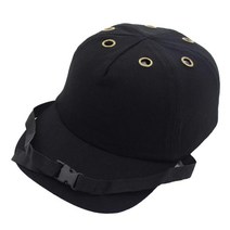 경량 ty 안전모 머리 보호 작업장 건설현장 모자, 코튼 ABS, 블랙