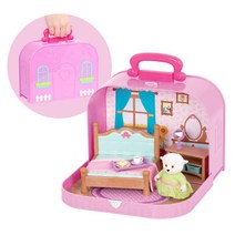 미니어처 인형집 가방 장난감 침대 가구 언어발달 여아 4세 가방장난감 선물 크리스마스선물