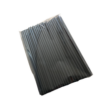 PLA 벌크 빨대 블랙 벤티 0.7 x 25 cm, 1개입, 500개