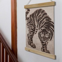 기타 바보사랑[꾸밈]우드스크롤_40CmX60Cm-맹호도