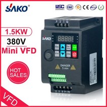 SAKO VFD 인버터 SKI780 380VAC 0.75KW/1.5KW/2.2KW 모터 속도 제어용 가변 주파수 인버터177436, CHINA_1.5KW | 380V 3phase | 38