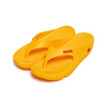 [국내 매장판] 코다컬러 로고 플립플랍 YELLOW KODAK KODACOLOR FLIPFLOP 183067