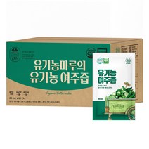 유기농마루 유기농 햇 여주즙 1박스, 80ml x 60팩