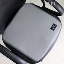 [데코벨] 무지 에머매쉬 방석 쿨방석/통풍방석, 그레이+3D에어매쉬