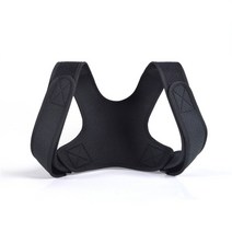 어깨 교정기 직각 어깨 라운드숄더 교정 등펴는기구 여성 남성 척추 통증 완화 교정 벨트, b형