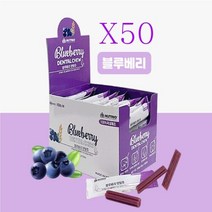 덴탈츄 블루베리 뉴트리오 덴탈츄 강아지 덴탈껌, 400p, 12g