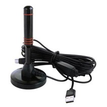 TV 안테나 디지털 휴대용 tv hdtv 공중 dvb-t 증폭 25dbi 200 마일 범위 실내 자동차 1080p 고화질 캐러밴, 디지털 TV 안테나