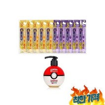 페리오 칫솔10입()+펌핑치약250g(딸기)