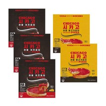 [시카고피자] 리얼 치즈피자355g 3판+불고기피자370g 2판, 단품, 단품