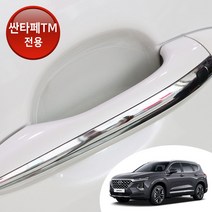 어른킹 싼타페TM 맞춤형 도어 컵 핸들 PPF 스크래치 기스 차단 자동차 투명 보호필름 차량한대분, 싼타페TM-옵션A(숙련자용)