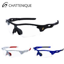 샤뜨니끄 변색 스포츠 선글라스 자외선차단 골프 마라톤 자전거 낚시 등산 라이딩 야구 야간운동, C-03 블루/그레이 프레임 변색투명, 12 옐로우/옐로우프레임 분리형 밀러 스모그