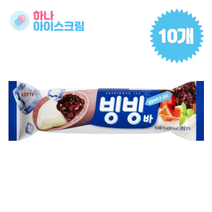 롯데제과 빙빙바 10개 아이스크림, 75ml