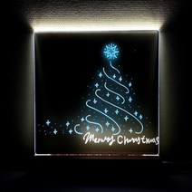 NEOENLO DIY네온사인(22x22cm) 그리는무드등 만들기 집들이 개업선물 기념일, 네온무드등 스탠드형(22 x 22cm)