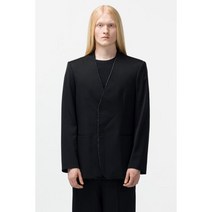 MM6 메종 마질라 패딩 블레이저 인 블랙