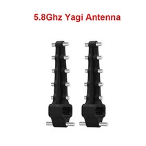djirc 입문용 미니 드론 2.4Ghz Yagi 안테나 Mavic 2 Zoom Pro Mini 1/SE Air Phantom 34 FPV 신호 범위 확장기 용 원격 제어 부스터, 05 black Aluminum