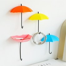 걸이 마스크 문 현관 우산 다용도 보관 3p 열쇠 후크, 우산후크3P