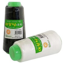 [Spring] 한양 손바느질 굵은실 500m 재봉실 20수4합 이불실 5345725EA, 쿠팡 백색 0071