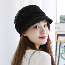 이스트무브 비니 봄 여름 여성모자 메쉬 숏챙 캡모자 조리모 여자 버킷햇 심플네트챙비니 (5컬러) - 주문시 색상이름 확인필수!!