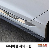 공용 범퍼가드 몰딩 고무립 에어댐 카본 프론트립, A-카본립