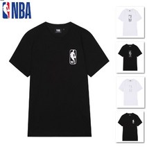 NBA 4종택1 남여공용 빅로고 라운드 반팔 티셔츠 N222TS951P