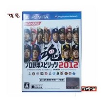 [PSVita] 프로야구 스피리츠 2012 일판 중고상품