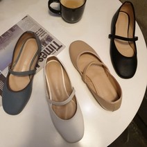 [아이슈즈] 여성플랫슈즈 여성단화 메리제인슈즈 67033