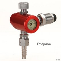 측량분석기구 부품 아르곤/산소/프로판/아세틸렌 압력 감속기 조절기 유량계 가스 아르곤 밸브, Propane Meter