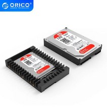 하드트레이 서버트레이 ORICO 2.5 3.5인치 지원 SATA 3.0 6Gbps, 협력사, 검은 색