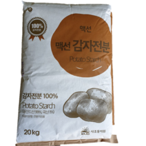 사조동아원 맥선 감자전분20kg 100%, 1포, 20kg