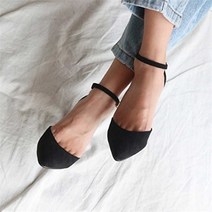 셀러허브 패션 [오노마] ONM 여성 스웨이드 발목 끈구두 정장 오피스룩 코디