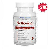 Arthur Andrew Medical 나토키나제 200mg 90캡슐 1개, 2개