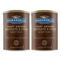 Ghirardelli 기라델리 스위트 그라운드 초콜릿 코코아 파우더 1.36kg x2팩, 단품