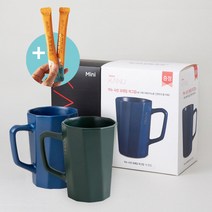 카누 다크로스트 미니 100T 사선 프레임 머그컵 색상랜덤+슈프림골드2티