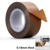 10M 고온 테이프 300 학위 천으로 온도 단열 방수 접착 PTFE 씰링 기계 자기, [02] 0.18mm, [06] 20mm, 02 0.18mm_06 20mm