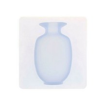 꽃병 생화 조화 화병 꽃병 끈적 수제 컨테이너 벽 실리콘 꽃 액세서 방꾸미기 데코 소품, 01 white