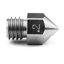 Micro Swiss Plated Wear Resistant Nozzle MK8 MakerBot CraftBot BQ Witbox BQ Prusa I3 Hephestos .2, 1, .2mm