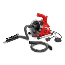 [RAΞ] 리지드-파워클어 배관청소기 61268 9.14m (1EA) 배수 파이프 자동스프링진출입 용품 소형구 풋스위치 ▷_8θ270eA, ☆탁월한선택, θ본상품w