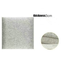 침대 프레임 헤드보드 편백나무 저상형 깔판 호텔형 침대헤드 제작 헤드 보드 침실 장식, 30x50cm 1개, 스타일 3