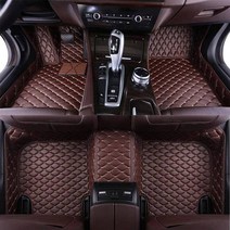 캐딜락 트렁크 바닥 실내 가죽 코일매트 XT4 XT5 XT6 CT4 CT5 CT6 CTS 차박 스타일링 간지 cts 2013 2012 2011 2010 2009 2008 자동차, 5인용 커피