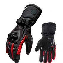 AGV 장갑 오토바이 라이더 가죽 방수 다이네즈메쉬 베스파 할리 클래식바이크 알파인스타 코미네 헬스톤 베릭, 레드