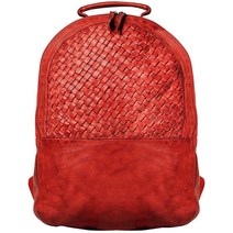 RUSTIC TOWN 여성용 가죽 노트북 백팩 - 워싱 다용도 핸드백 학교 대학 데이팩 대형 여행 가방 코냑. 지갑