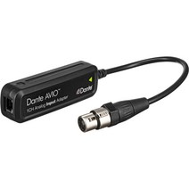 Audinate Dante AVIO 1-Channel Analog Input Adapter for Dante Audio Network 131451