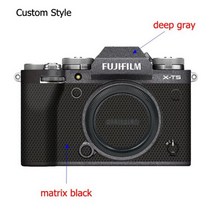 X-T5 XT5 데칼 스킨 비닐 랩 필름 카메라 바디 보호 스티커 프로텍터 코트 Fujifilm 후지 T5, Custom Style 4_For FUJI X-T5