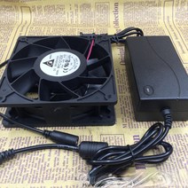 For Delta PFC1212DE 12038 12V 4.8A 12CM super air volume booster fan, 한개옵션0