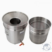 VEDANA 스텐잔반통 스테인레스음식물쓰레기통, 20G/L (CG61151)