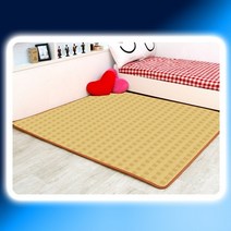 냉기차단 보온침실 발매트 200x250, 우드