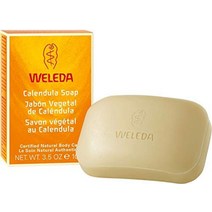 유럽 WELEDA Calendula Plant Soap 에센셜 오일이 함유된 비건 천연 화장품 핸드 비누는 피부를 특히 부드럽게 클렌징하고 케어하여 크림 같은 x 바디클렌저, 1